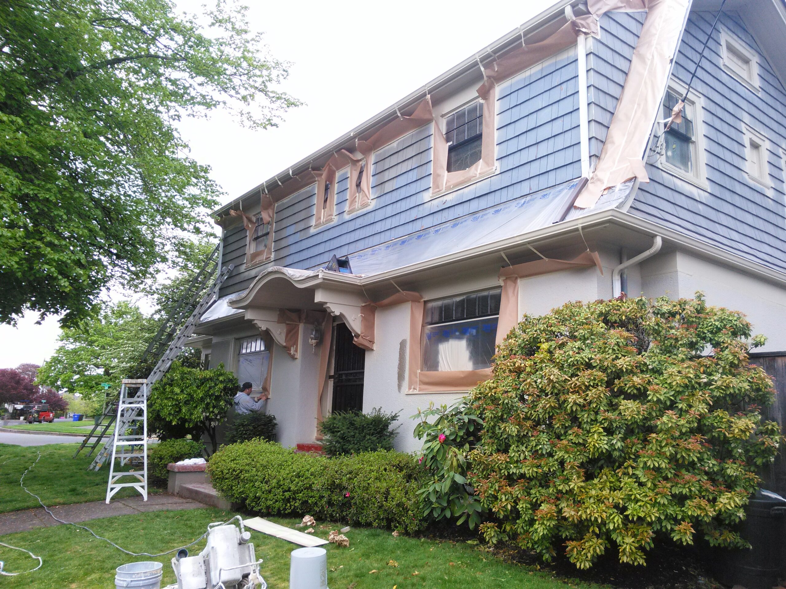 Exterior of a home painted by Simply Pro Painting