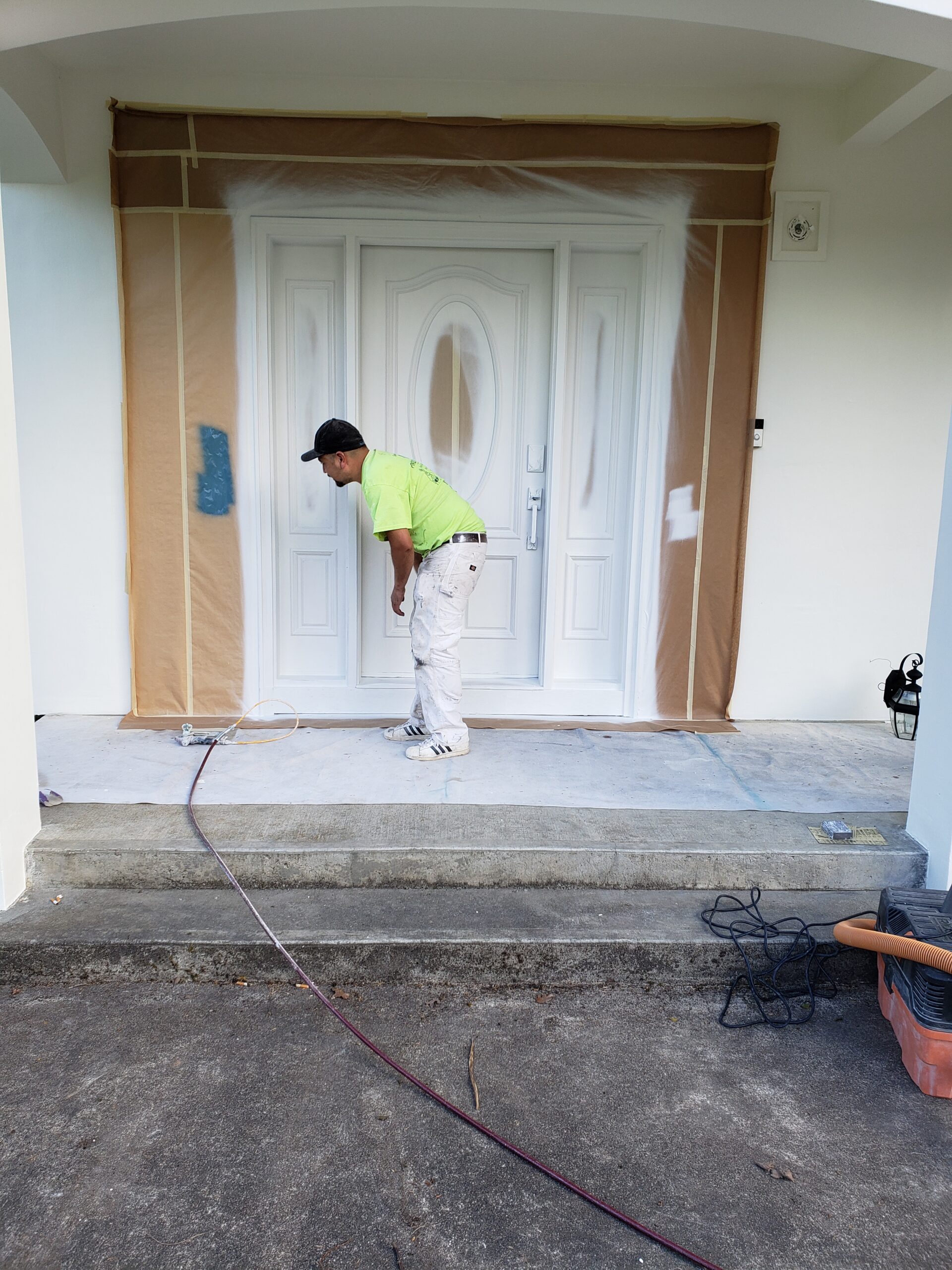 Interior painting work in a Portland-area home